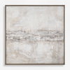 Desert Oasis Abstract Canvas Art, by Uttermost, 51.75" width x 51.75" height x 1.5" depth thumbnail 1