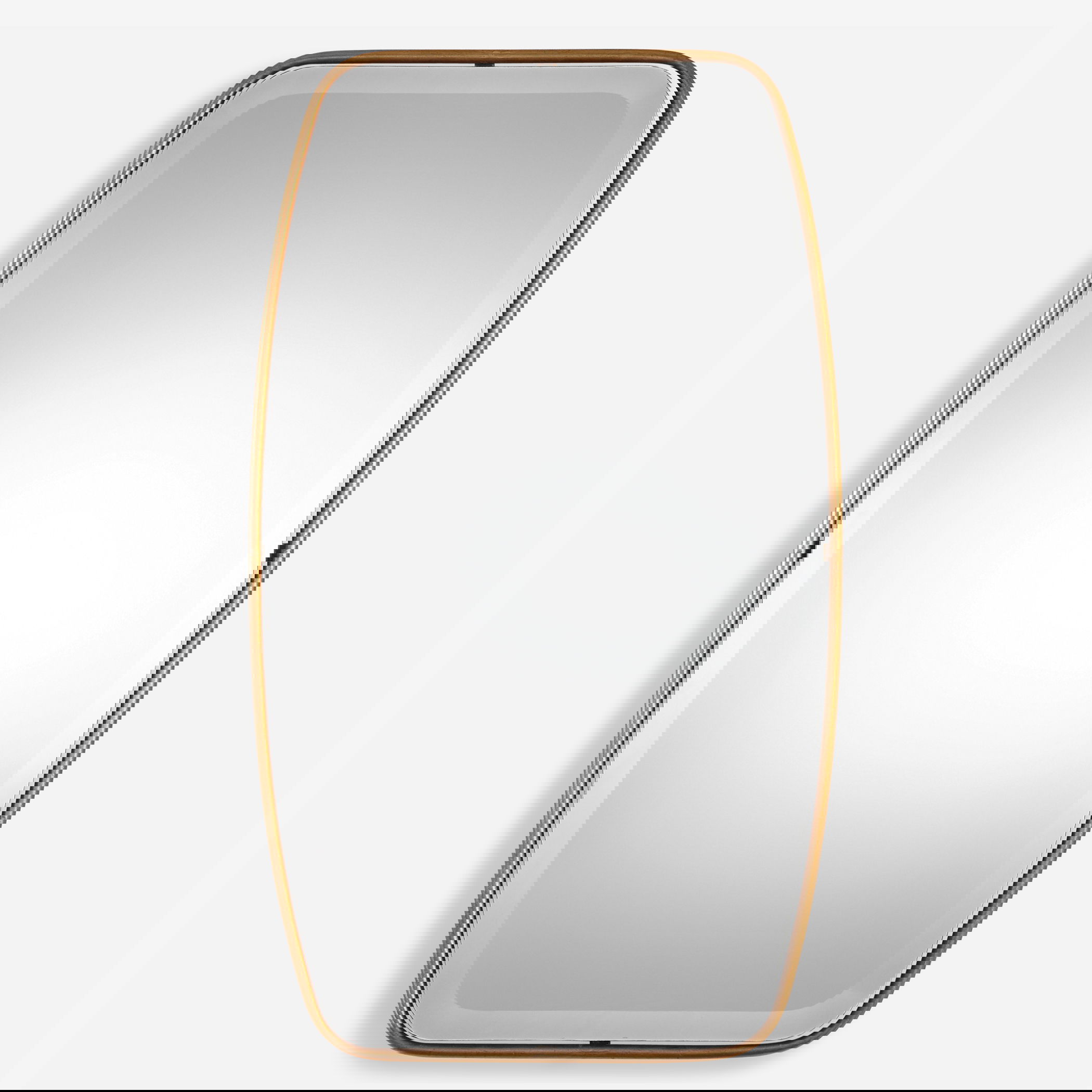 Canillo Antiqued Gold Mirror large image 