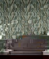 Kaleidoscope Teal Peel & Stick Wallpaper, by York Wall, 20' length x 2'3" width x 0.02" depth thumbnail 2