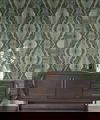 Kaleidoscope Teal Peel & Stick Wallpaper thumbnail 1