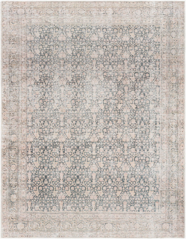 Amelie Machine Woven Rug, by Surya, 1'3.75" length x 1'3.75" width