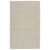 Marietta Handmade Striped Light Gray/ Light Green Area Rug (9'X12') thumbnail 0