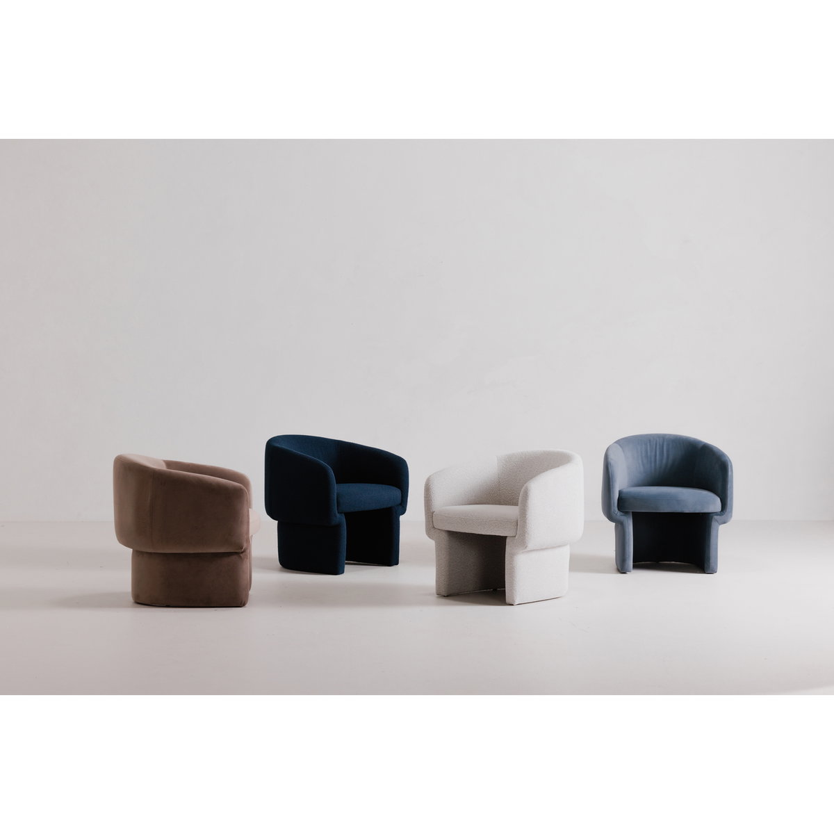 Franco Chair Oyster, Accent Chair by Moe's Home, 27.5" width x 27.5" height x 28" depth View 9
