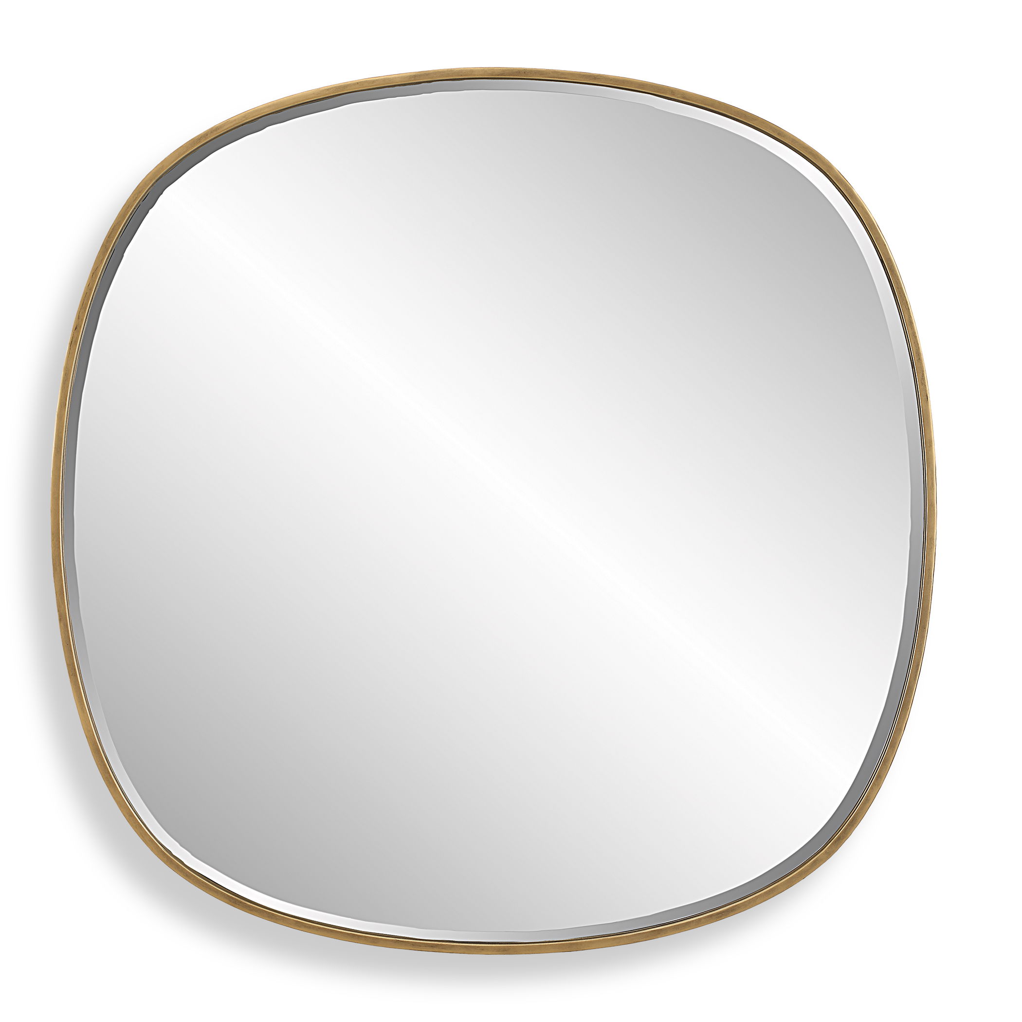 Webster Antique Gold Mirror large image 