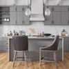 Elowen Leather Counter Stool thumbnail 1
