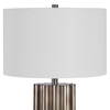 Khalio Gun Metal Table Lamp, by Uttermost, 16" width x 27.5" height x 16" depth thumbnail 6