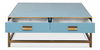 Gideon Shagreen Sq.Coffee Table, Blue thumbnail 8
