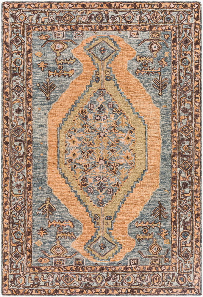 Urfa Handmade Rug, by Surya, 1'6" length x 1'6" width