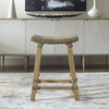 Everglade Sea Grass Counter Stool, Counter & Bar Stool by Uttermost, 20" width x 26.5" height x 15.5" depth thumbnail 4
