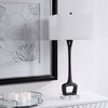 Darbie Iron Table Lamp, by Uttermost, 1'4" width x 2'11.75" height x 10" depth thumbnail 4