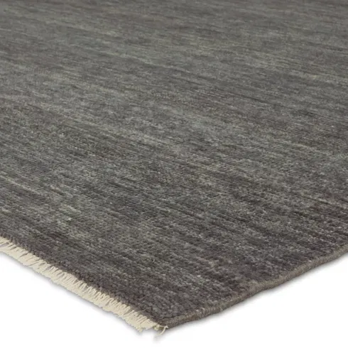 Jaipur Living Origin SAG10 Handknotted Solid Dark Gray Area Rug (6