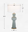 Pollard Slate Green Table Lamp thumbnail 2