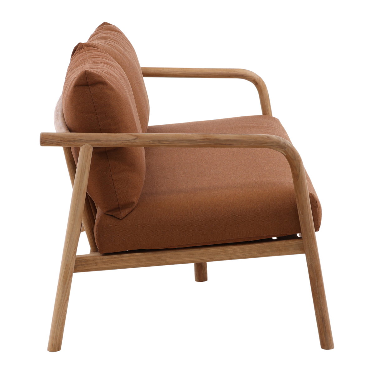 Aimee Outdoor Sofa Sienna, Sofas & Sectional by Dovetail, 64.96" width x 31.75" height x 33.27" depth View 3