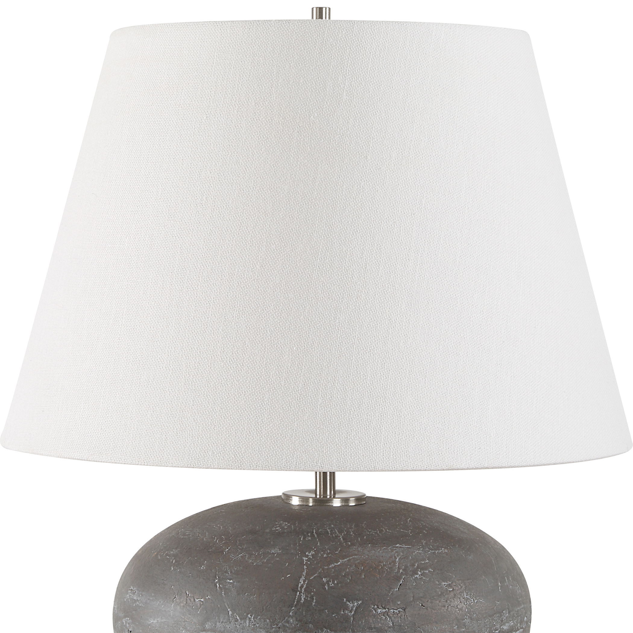 Beckley Gray Stone Table Lamp large image 