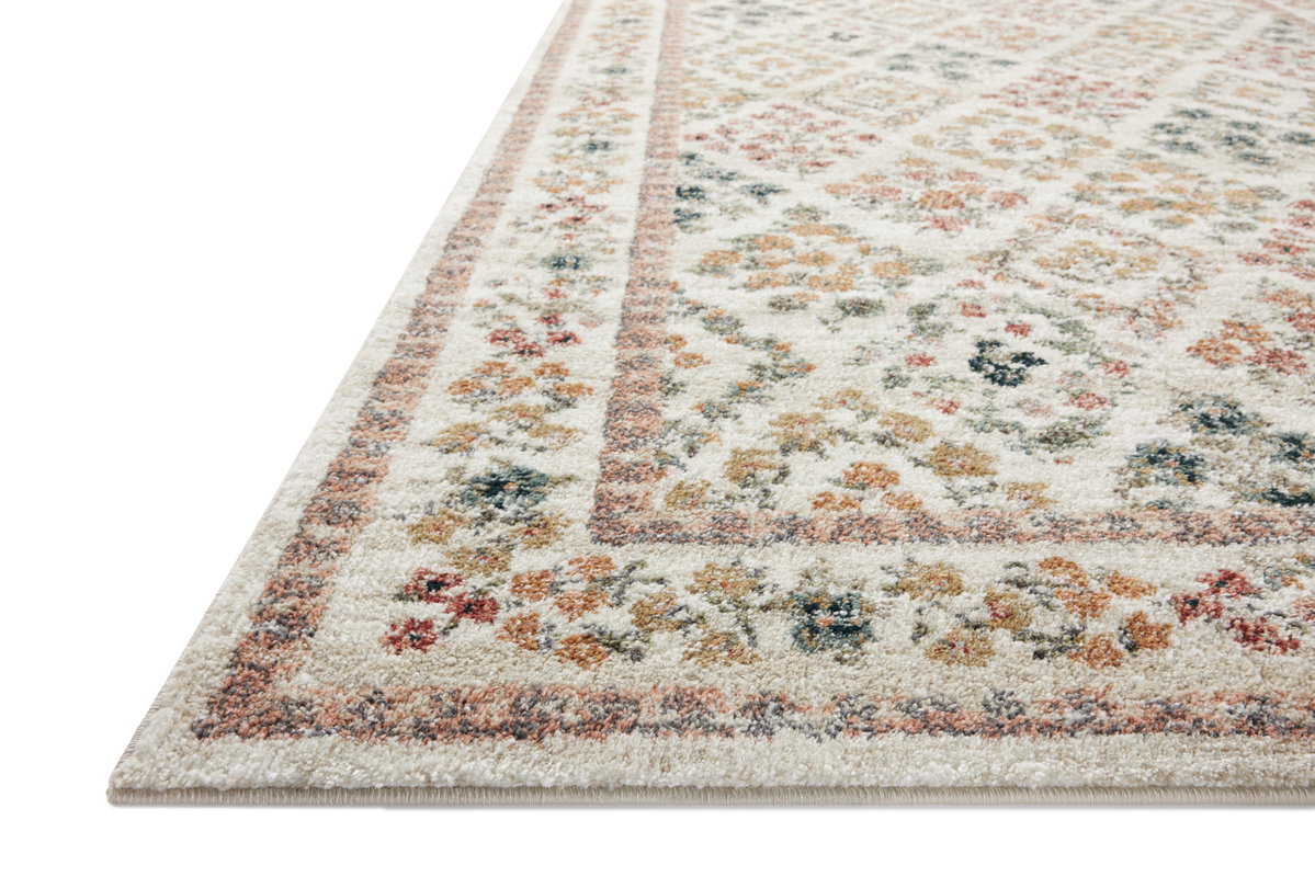 Rifle Paper Co. x Loloi Laurel Rug, 3'11" length x 5'7" width View 3