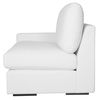 Refuge Arctic White Left Arm Facing Sofa, Furniture by Uttermost, 43.25" width x 30" height x 37.5" depth thumbnail 8