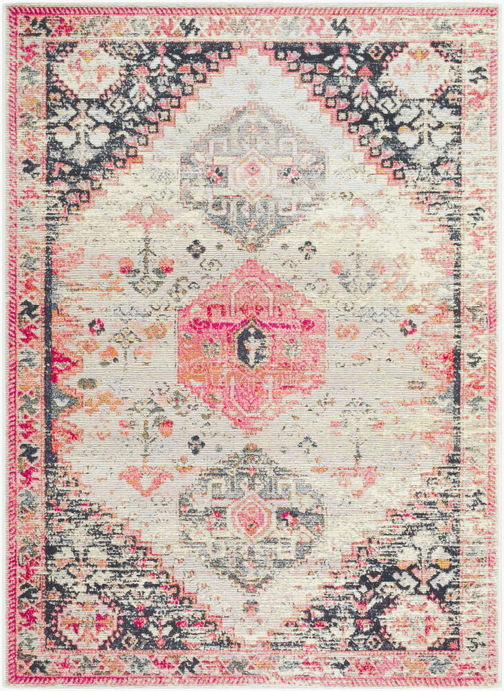 Warsaw Machine Woven Rug, by Surya, 9'0.27" length x 6'6.74" width