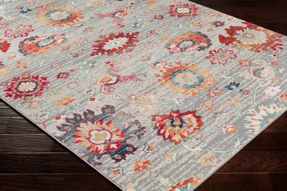 Bohemian Machine Woven Rug, by Surya, 1'3.75" length x 1'3.75" width