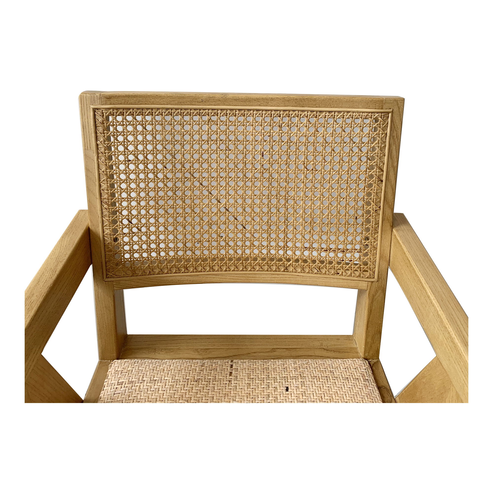 Takashi Chair Natural - Set Of Two, Dining Chair by Moe's Home, 20.1" width x 33" height x 20" depth View 7