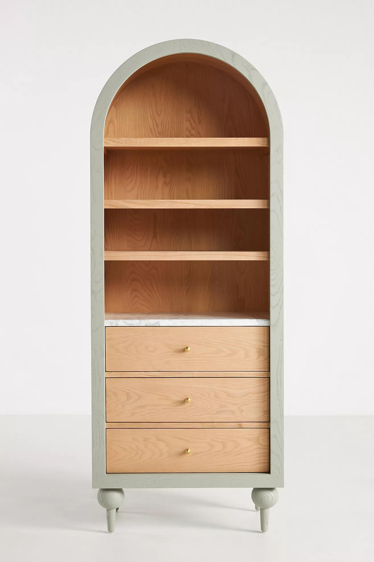 Online Designer Other The Fern Marble Top Bookcase