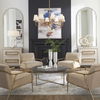 Kashmir Aged Gold Accent Chair thumbnail 1