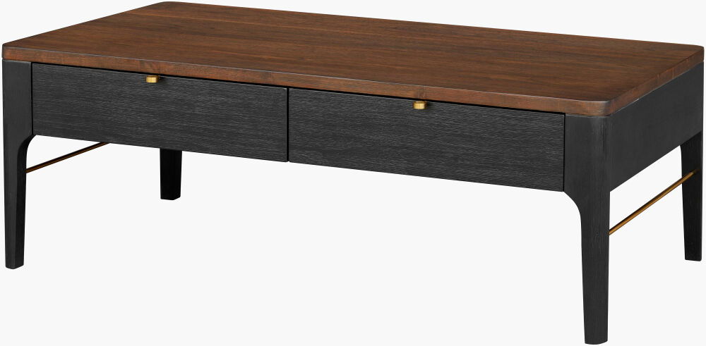 Anello Coffee Table, by Surya, 48" width x 17" height