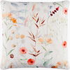 Painterly Florals Accent Pillow Poly, Decorative Pillow by Surya, 20" length x 20" width thumbnail