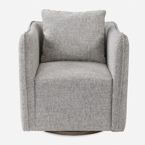 Corben Gray Swivel Chair