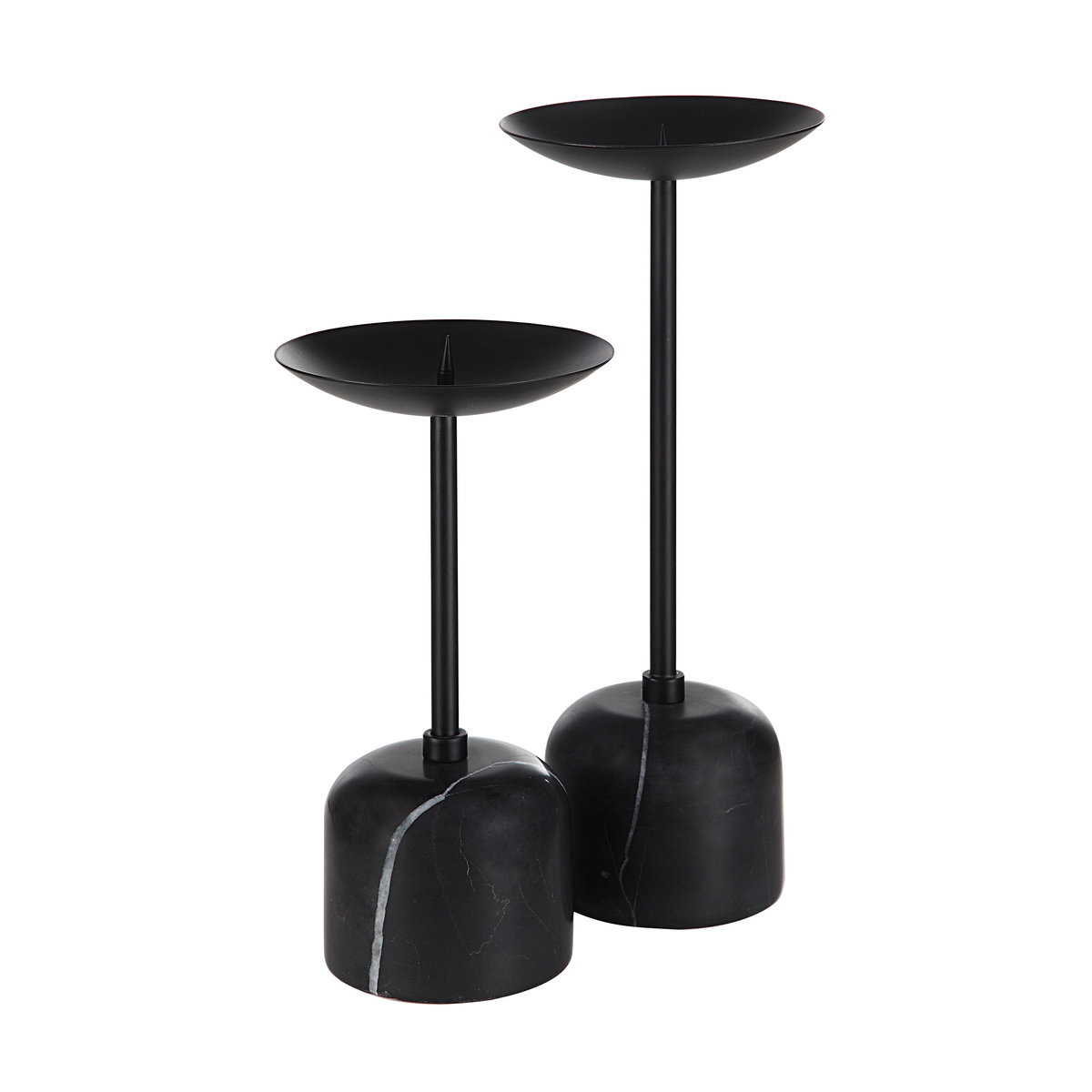 Uma Set Of 2 Pillar Candle Holder, Candles & Candle Holder by Renwil View 1
