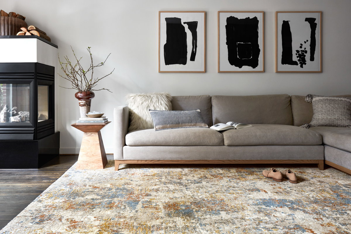 Loloi Landscape Rug, 5'3" length x 7'7" width View 4