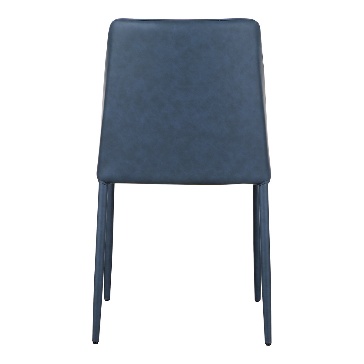 Nora Dining Chair Ocean Cavern Grey Vegan Leather - Set Of Two, by Moe's Home, 22" width x 33.5" height x 17.5" depth View 7