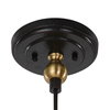 Adastra 1 Light Antique Brass Pendant, by Uttermost, 14" height x 11.75" diameter thumbnail 3