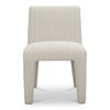 Verona Outdoor Dining Chair Cream, Outdoor Chair by Moe's Home, 1'9.6" width x 2'8.6" height x 2'4" depth thumbnail 1