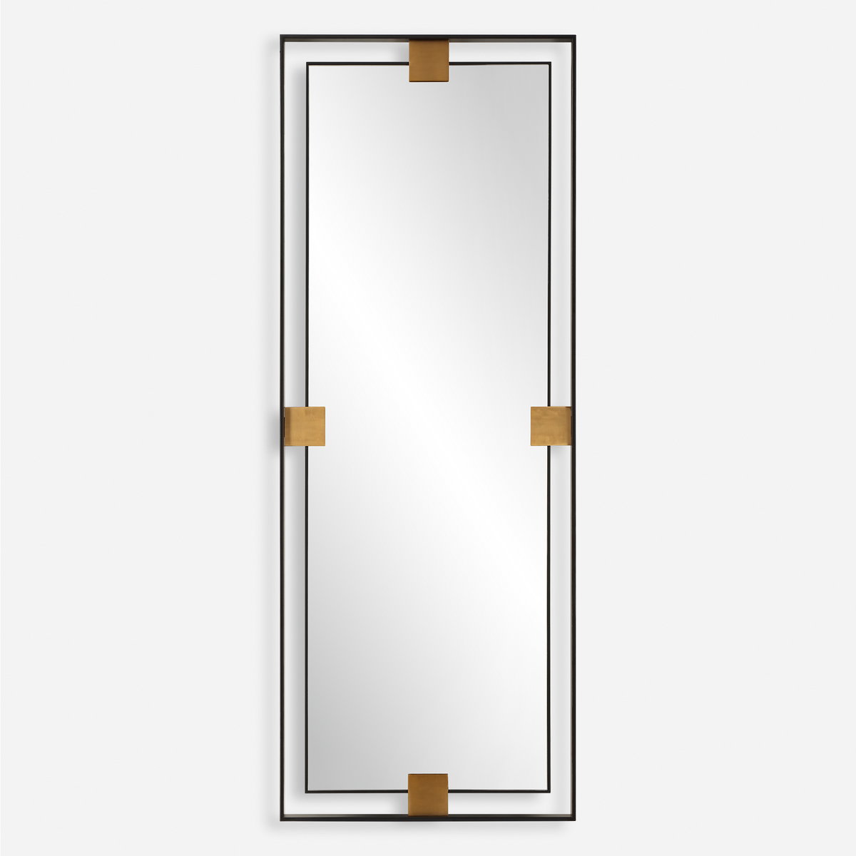 Cornerstone Oversized Mirror, by Uttermost, 2'4.87" width x 6'4.87" height x 2" depth View 1