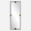 Cornerstone Oversized Mirror, by Uttermost, 2'4.87" width x 6'4.87" height x 2" depth thumbnail 1