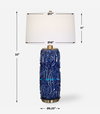 Zade Blue Table Lamp, by Uttermost, 1'6" width x 2'9" height x 1'6" depth thumbnail 3