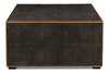 Midnight Coffee Table, by Sarreid, 3' length x 3' width x 1'6" height thumbnail 2