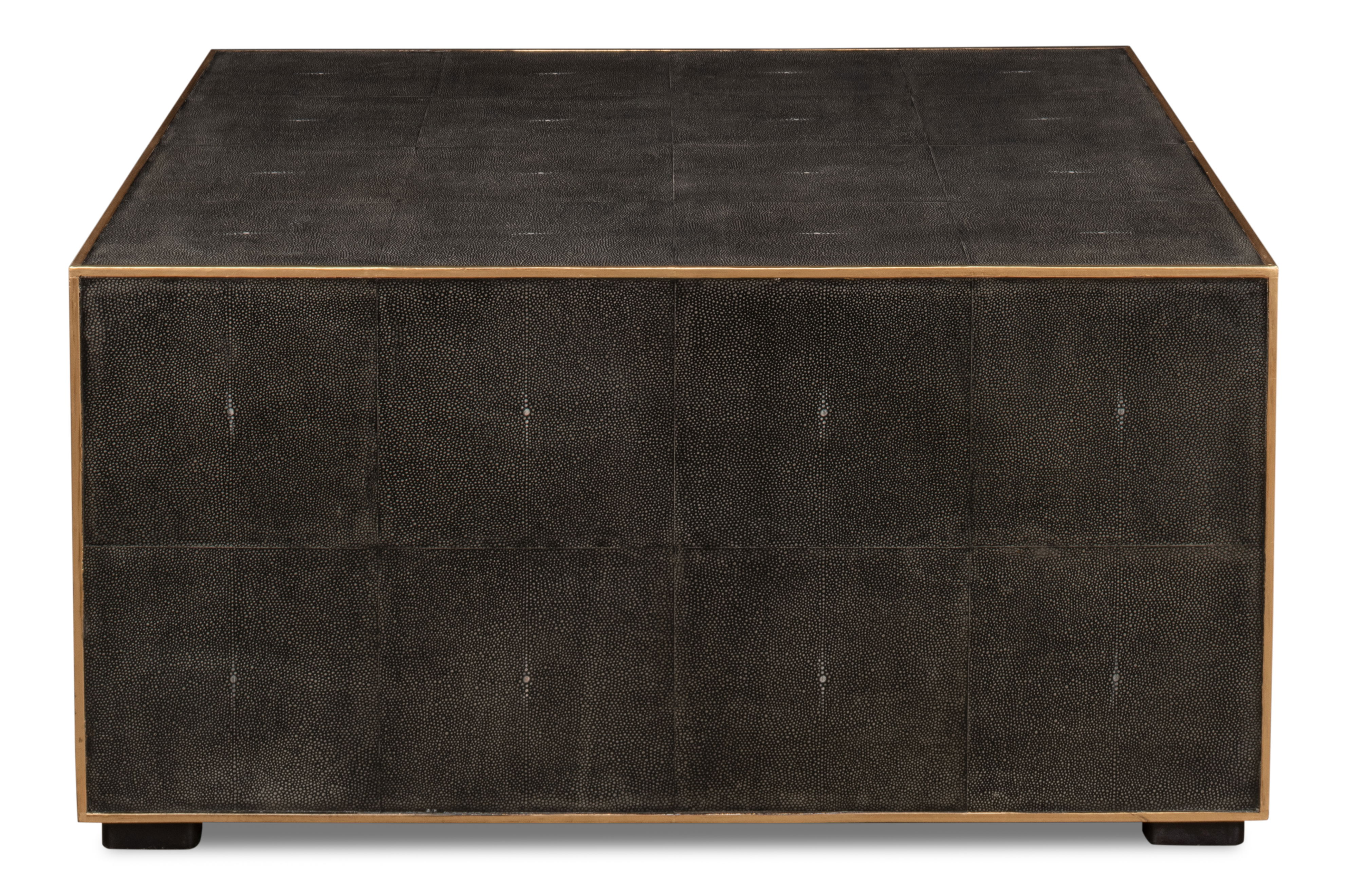 Midnight Coffee Table, by Sarreid, 36" length x 36" width x 18" height View 2