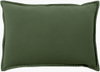 Cotton Velvet Lumbar Pillow, Decorative Pillow by Surya, 13" length x 19" width thumbnail