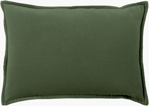 Cotton Velvet Lumbar Pillow