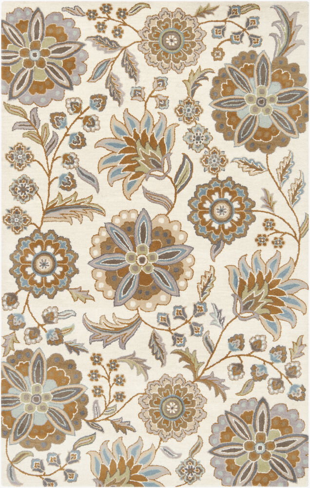 Athena Handmade Rug, by Surya, 8' length x 5' width