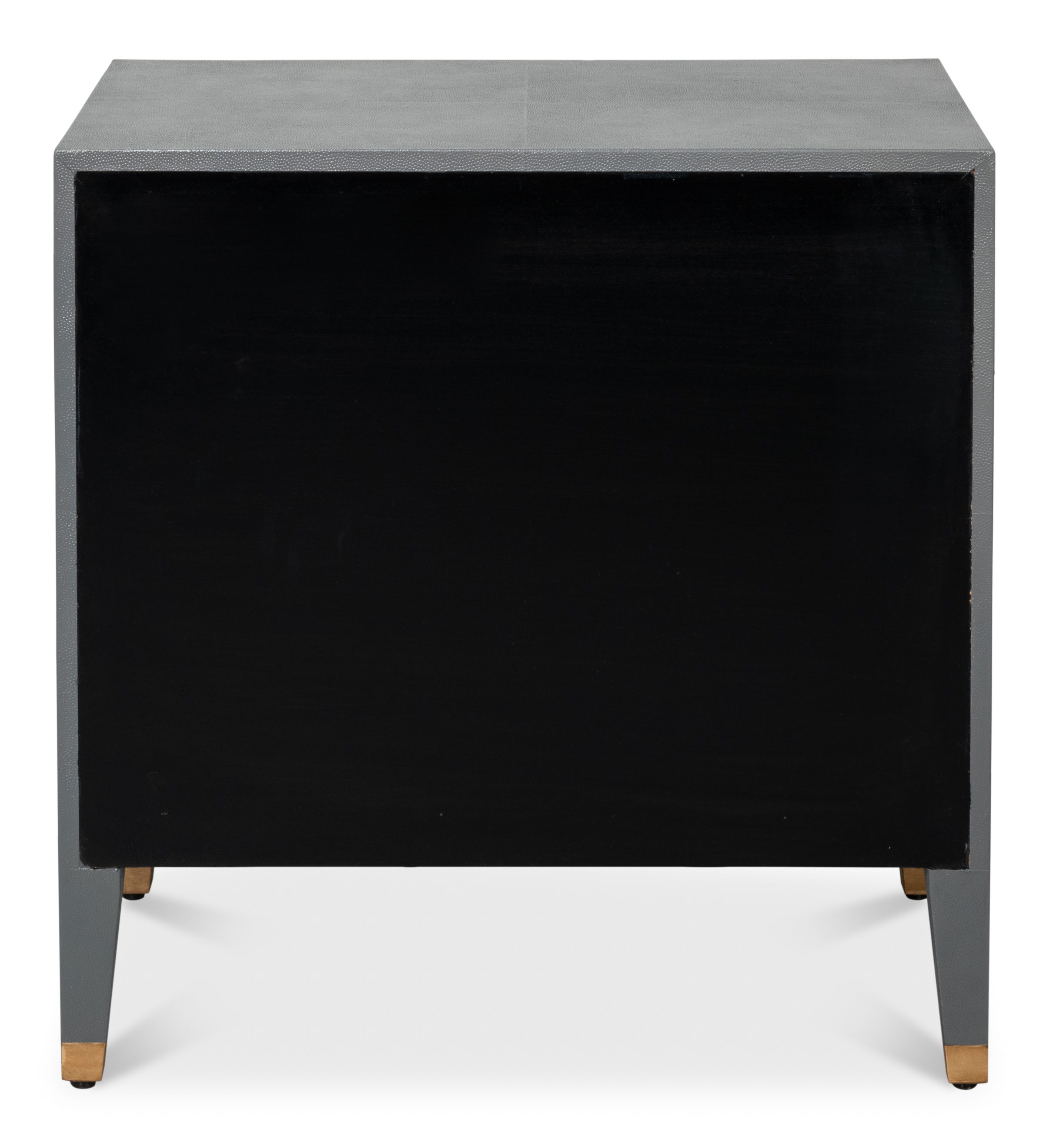 Gabriella Night Stand, Quiet Shade, Nightstand by Sarreid, 30" length x 18" width x 30" height View 3