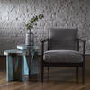 Nadette Blue Nesting Tables Set/2, Side & End Table by Uttermost, 18" width x 21.3" height x 18" depth thumbnail 2