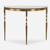 Imelda Demilune Console Table thumbnail 0