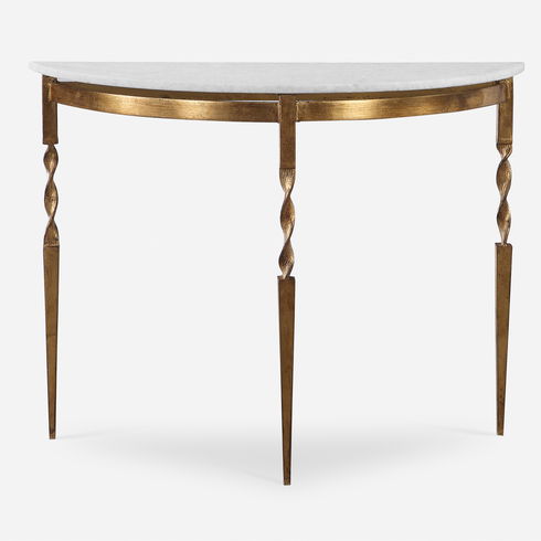 Imelda Demilune Console Table