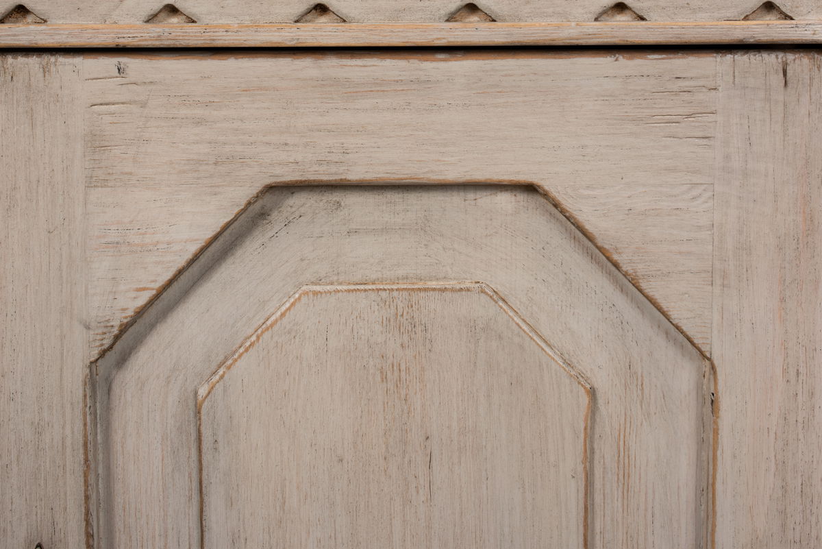 Wrenn Credenza  Stone Grey, by Sarreid, 1'4" length x 4'10" width x 3' height View 7
