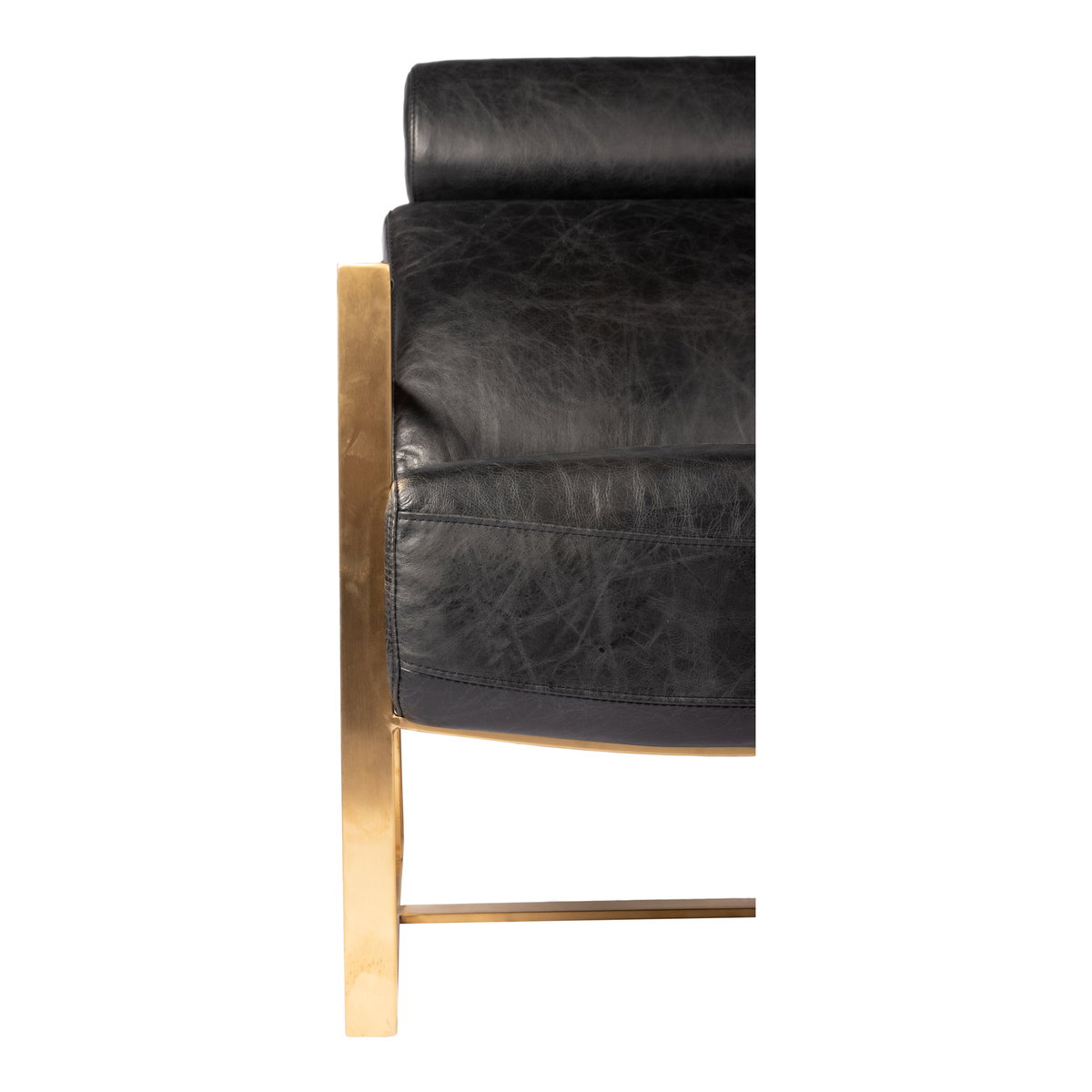 Paradiso Chair Black, Accent Chair by Moe's Home, 24.5" width x 38.5" height x 34.5" depth View 6