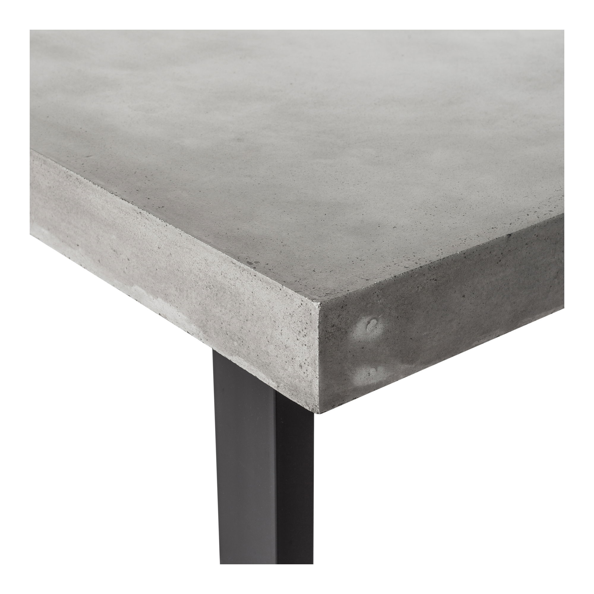 Jedrik Large Outdoor Dining Table Dark Grey large image 