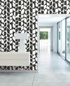 Primitive Vines Black & White Wallpaper thumbnail 2
