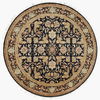 Taj Mahal Handmade Rug, by Surya, 8' length x 8' width thumbnail